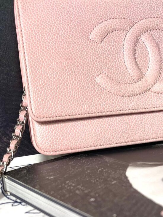 Chanel Chain Wallet Jumbo CC Logo - Picture 4 of 15